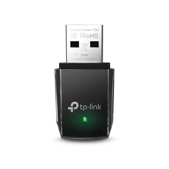 TP-Link Archer T3U AC1300 Mini Dual Band USB Wi-Fi Adapter (MU-MIMO, USB 3.0) TP-Link Archer T3U AC1300 Mini Dual Band USB Wi-Fi Adapter (MU-MIMO, USB 3.0) - Image 2