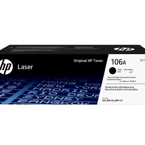 HP 106A Black Toner Cartridge W1106A – Original LaserJet Toner