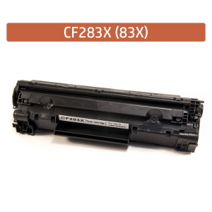 CF283X (83X) Black Toner Cartridge – 2,200 Pages High Yield