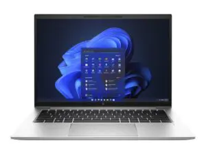 HP EliteBook 840 G9 Core i7 laptop with 16GB DDR5 and 14-inch WUXGA display