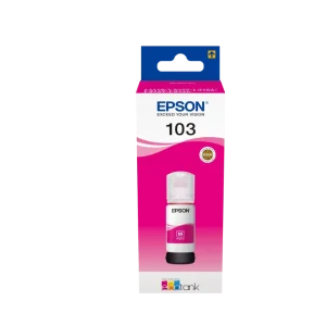Epson 103 Magenta Ink Bottle 65ml – EcoTank Series (C13T00S34A)