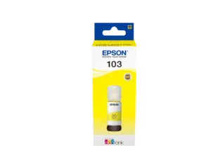 Epson 103 Yellow Ink Bottle 65ml – EcoTank Series (C13T00S44A)