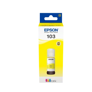 Epson 103 Yellow Ink Bottle 65ml – EcoTank Series (C13T00S44A)