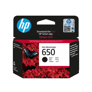 HP 650 Black Original Ink Advantage Cartridge