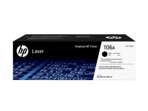 HP 106A Black Toner Cartridge W1106A – Original LaserJet Toner