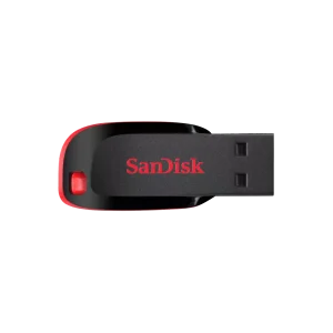 SanDisk Cruzer Blade USB Flash Drive 32GB – Red
