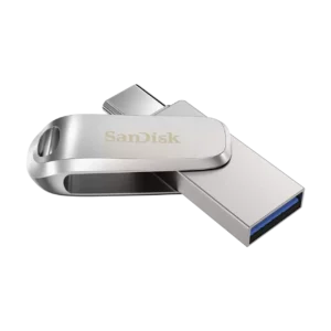 SanDisk Ultra Dual Drive Luxe 64GB USB-C and USB-A flash drive