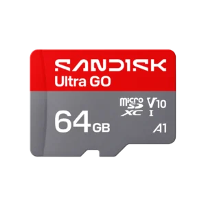 SanDisk Ultra GO 64GB microSD card 140MB/s A1 V10